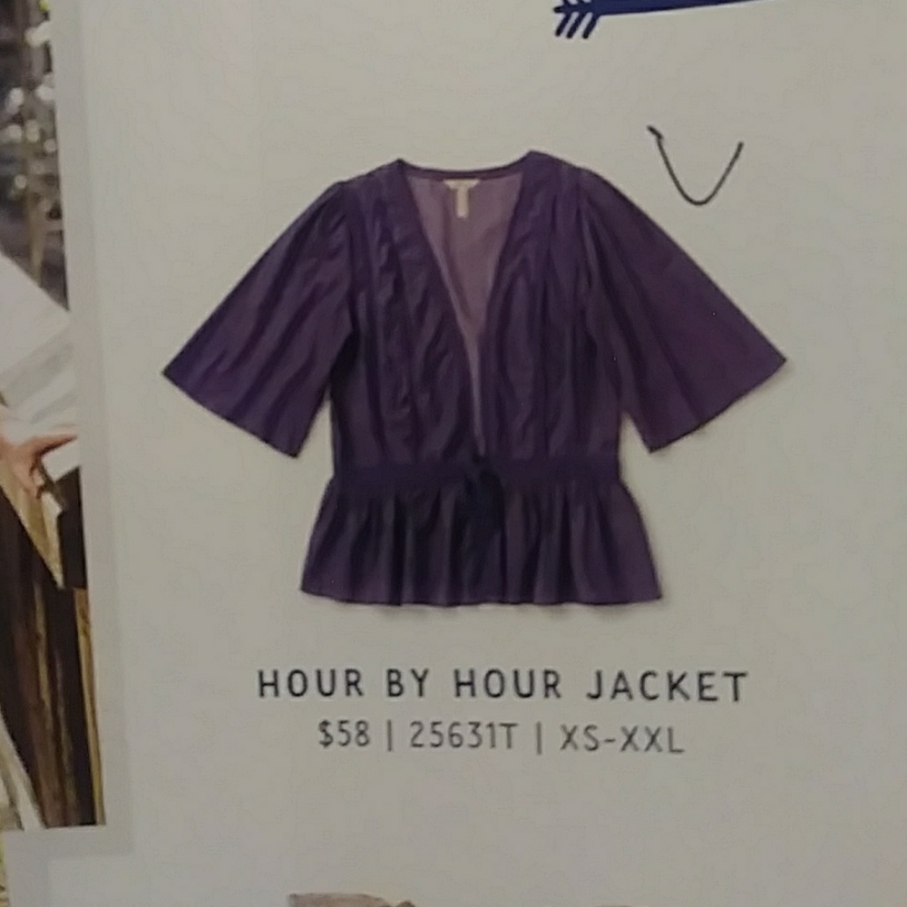 Hour by hour jacket sz L